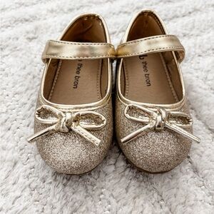 THEE BRON Girl's Toddler/Little Kid Ballet Mary Jane Flat Dress Shoes - Size 6